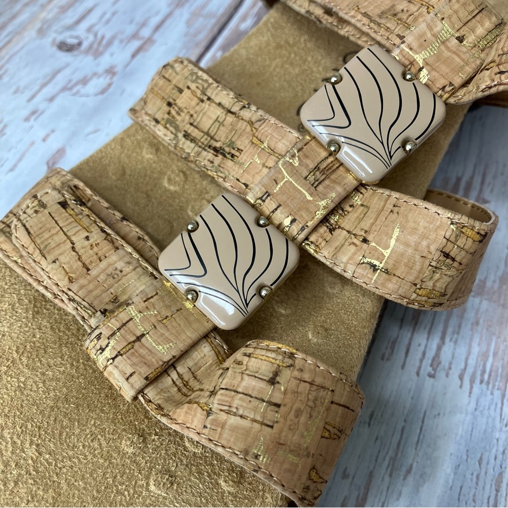 Vionic Amber Orthopedic Adjustable Backstrap Sand… - image 5